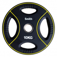 Диск для штанги Smith PUWP12-10 полиуретановый черный 10кг