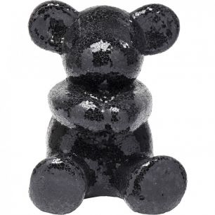 Статуэтка Teddy Bear, коллекция "Плюшевый медведь" 45*58*42, Стекловолокно, Черный