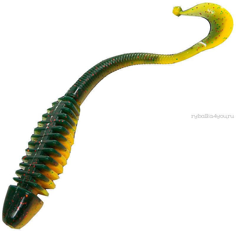 Силиконовая приманка Волжанка Tailed Worm 130 мм / 6 шт. в упаковке / цвет: 2013
