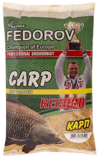 Прикормка ALLVEGA "FEDOROV RECORD" 1 кг КАРП