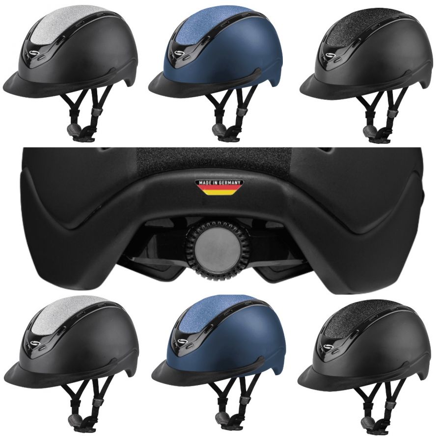 Шлем (жокейка) для верховой езды VG1 -SWING H19 shine- Waldhausen.