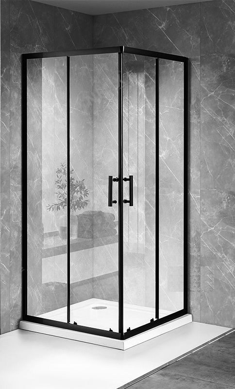 Душевой уголок Oporto Shower 8013B 120x70x190 см, прозрачное стекло 6 мм