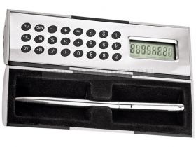 Магический калькулятор «Октант» с ручкой, серебристый (арт. 257000)