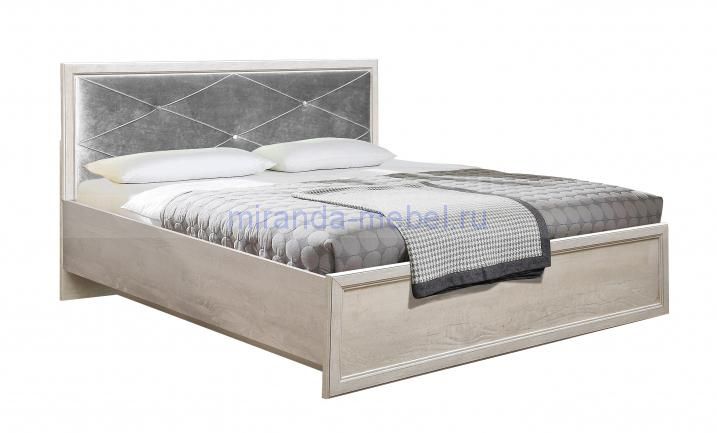 Кровать двуспальная с подъемным механизмом 32.26 - 01 Сохо (1400)