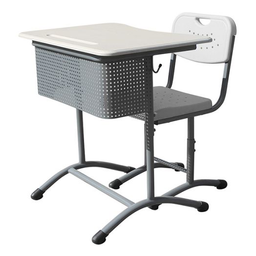 ИНКЭ-121 Комплект ученической мебели одноместный (Стол МДФ с экраном и стул ИНС-2-1)