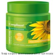 COMPLIMENT GreenLine Маска для волос Подсолнух/Каштан (для тонких/секущ.волос) 500мл, шт