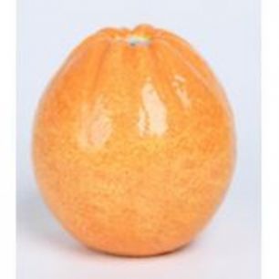 Ваза Orange, коллекция "Апельсин" 12*12*13, Доломит, Оранжевый