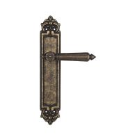 Ручка на планке Venezia Castello PL96. бронза античная