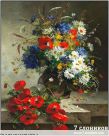 Набор для вышивания "395 Eugene Cauchois, Still life of summer flowers"