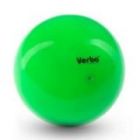 Мяч однотонный 15-16 см VerbaSport зеленый