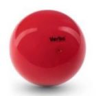 Мяч однотонный 15-16 см VerbaSport красный