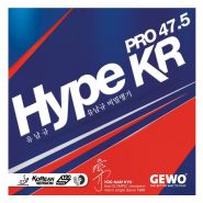 Накладка Gewo Hype Kr Pro 47.5 (гладкая) 2,1 красная