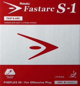 Накладка Nittaku Fastarc S1; 2,0 красная