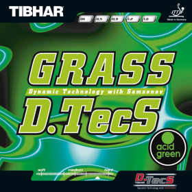 Накладка Tibhar Grass DTecs ACID (Colored) 1,2 зеленая