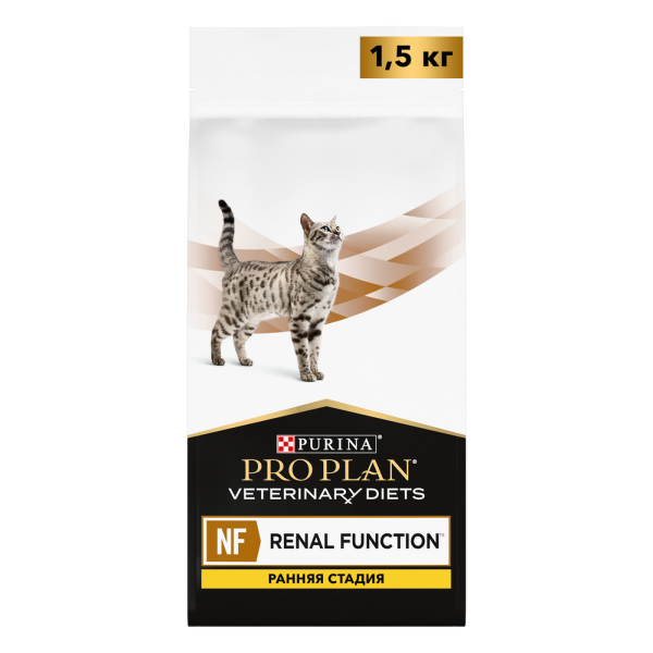 Сухой корм для кошек Pro Plan Veterinary Diets NF Renal Early Renal при патологии почек ранняя стадия 1.5 кг