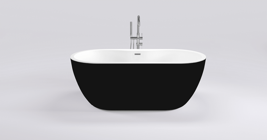 Акриловая ванна Black & White SB111 Black