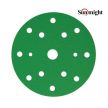 Шлифовальные круги комплект 100 шт FILM L312T 150 мм на липучке 15 отверстий зелёные P 320 SUNMIGHT 53014-100