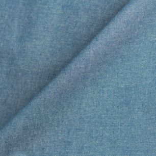 Хлопок джинс - светло-синий 50х35