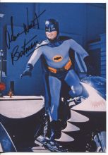 Автограф: Адам Уэст. Бэтмен (1966). Редкость