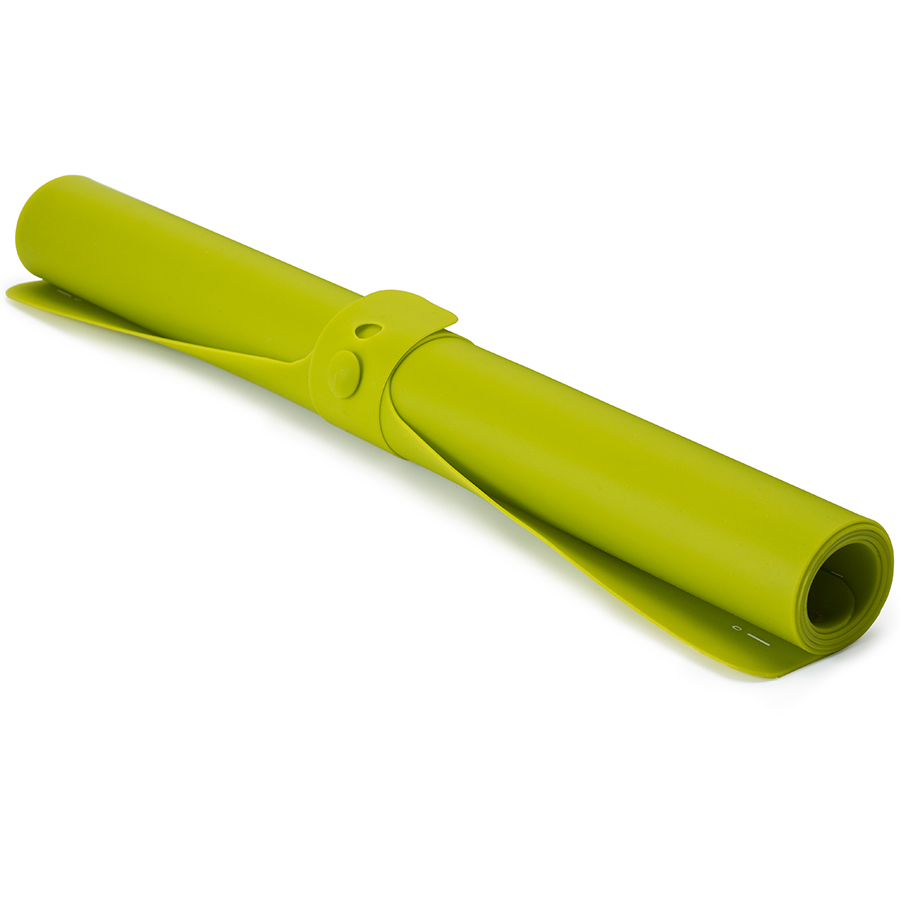 Коврик для теста с мерными делениями Roll-up™, 38х58 см, зеленый