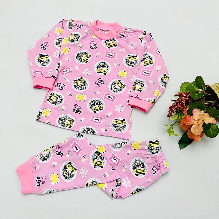 Пижама розовая "Тачки Луиджи" C-PJ023(2)-SU | Мамин Малыш