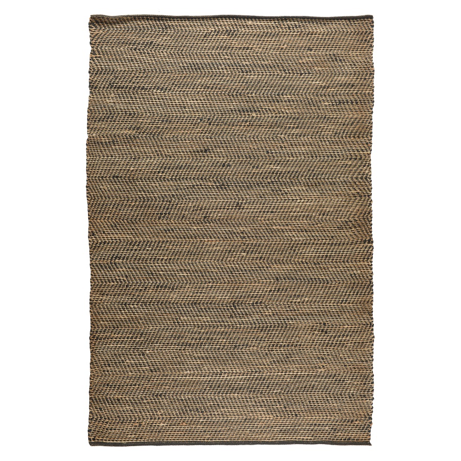 Ковер из джута с орнаментом Зигзаг из коллекции Ethnic, 70х160 см