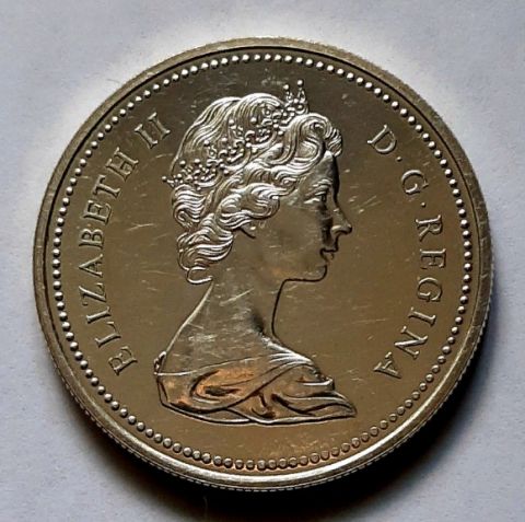 1 доллар 1974 Канада Великобритания UNC