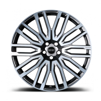 Diamond Cut On Shadow Chrome - 9.5*23