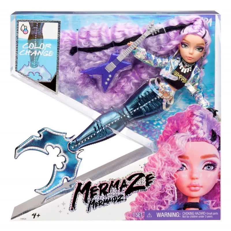 Mermaze Mermaidz - кукла-русалка Riviera, меняющая цвет 580812