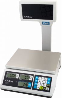 Торговые весы CAS ER JR-CBU c RS-232 для подключения к онлайн-кассам