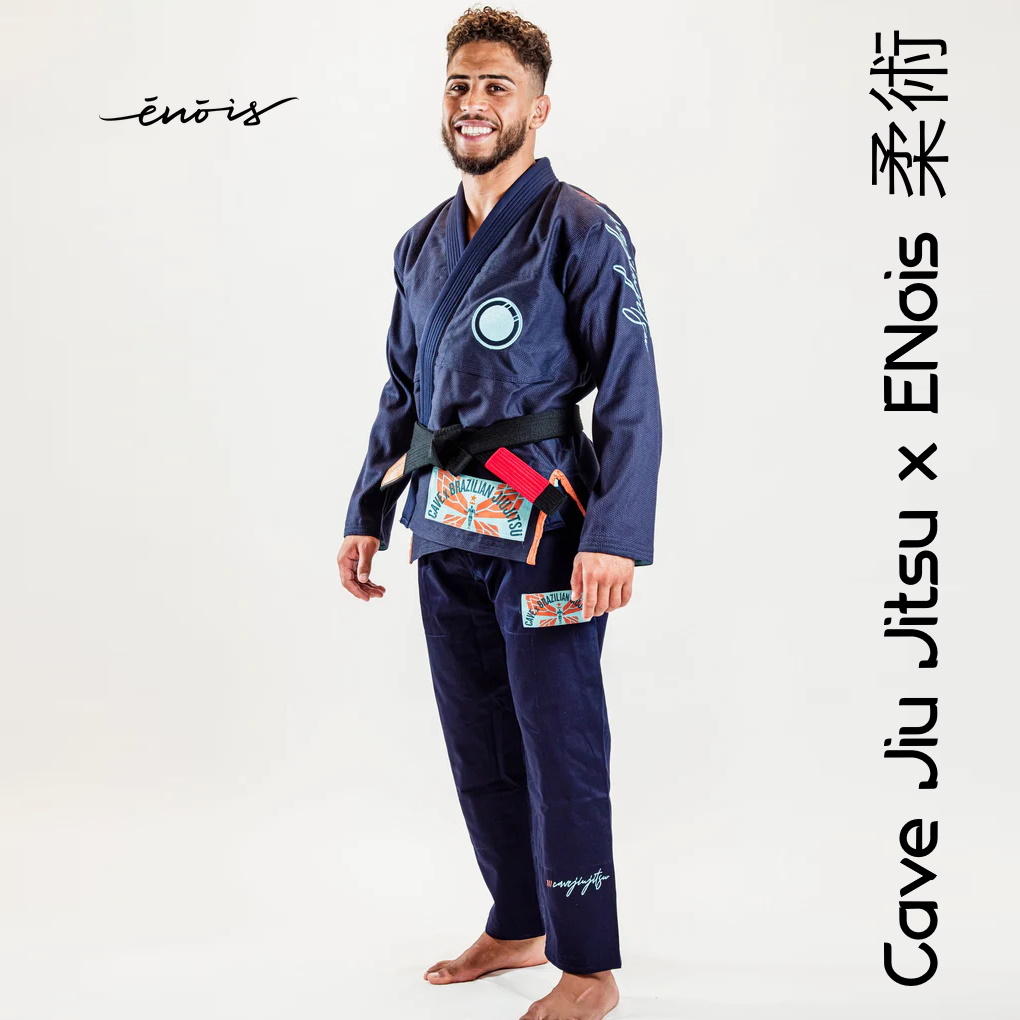 Кимоно ENois х Cave Jiu Jitsu Navy