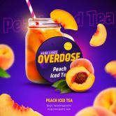 Overdose 25 гр - Peach Iced Tea (Холодный Персиковый Чай)