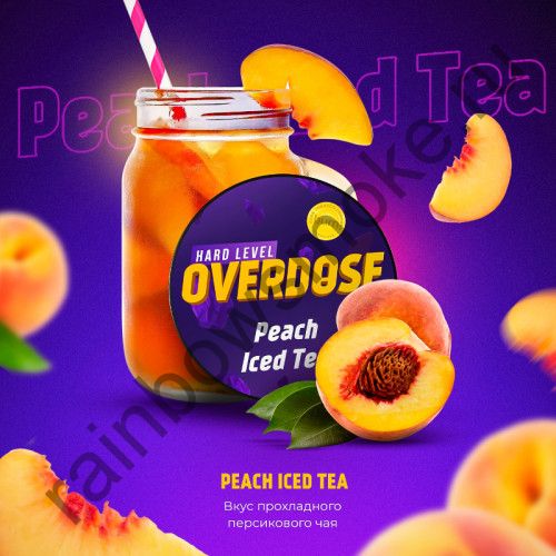 Overdose 25 гр - Peach Iced Tea (Холодный Персиковый Чай)