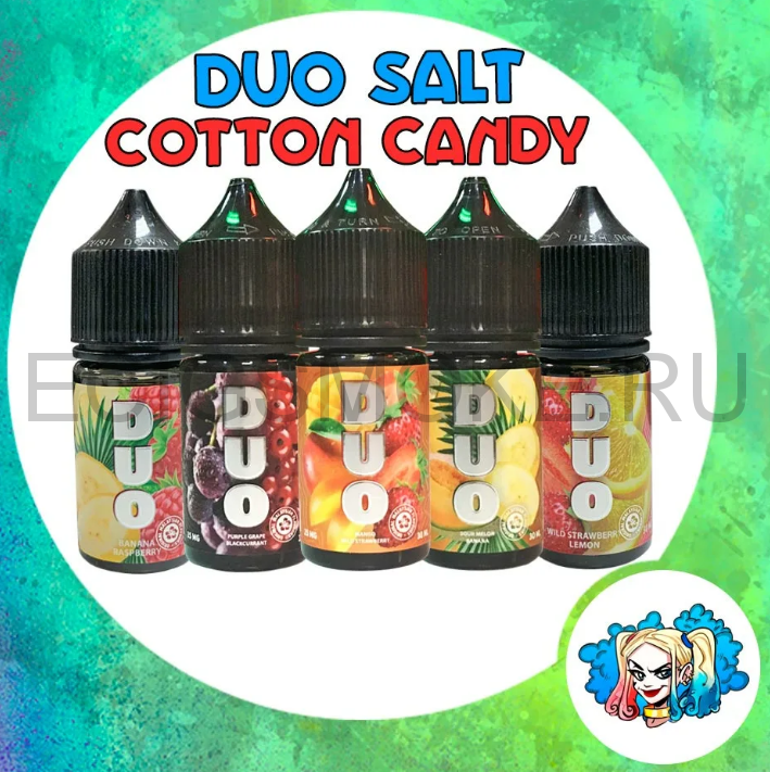DUO Salt by Cotton Candy 30 мл
