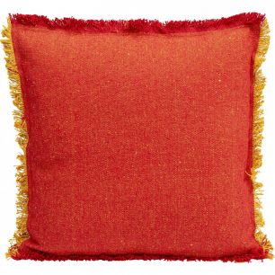 Подушка Kari, коллекция "Кари" 50*50*10, Хлопок, Полиэстер, Красный