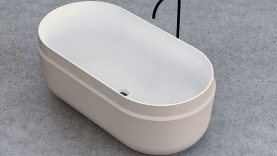 Отдельностоящая ванна из искусственного камня Kolpa San Boul FS (Боул ФС) 165х85 ФОТО