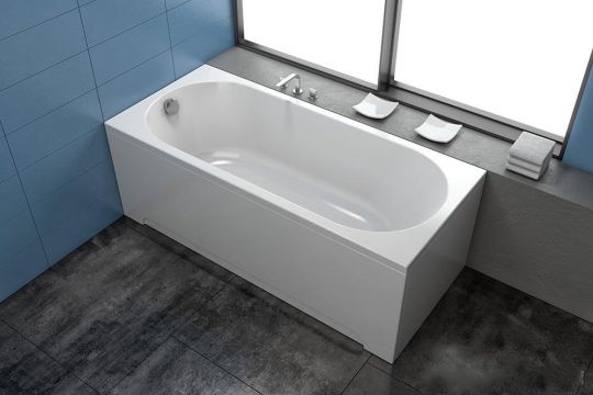 Небольшая акриловая ванна с гидромассажем Kolpa San TAMIA 150 (Тамиа) 150x70 ФОТО