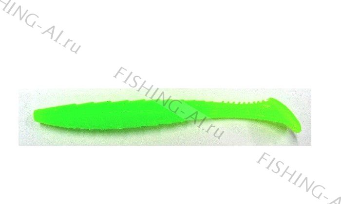 Силиконовая приманка MRT  Scaly Gecko цвет-03 Chartreuse 110 мм