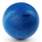 Мяч с блестками 15-16 см VerbaSport синий
