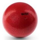 Мяч с блестками 15-16 см VerbaSport красный