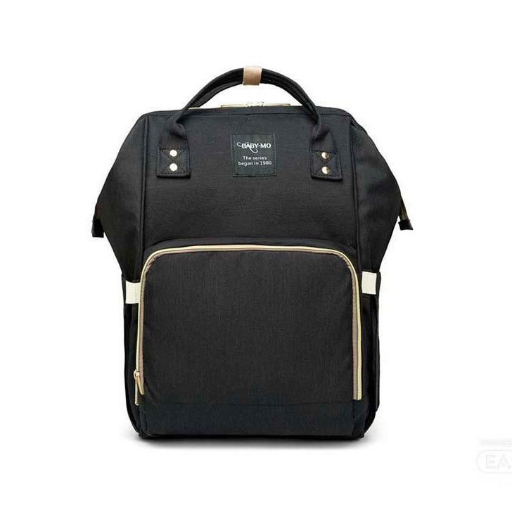 Сумка-Рюкзак Для Мамы Baby Mo (Mummy Bag), Цвет Черный