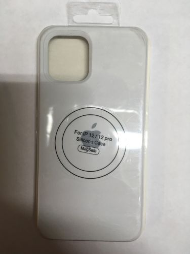Чехол IPhone 12/12pro, силикон, белый