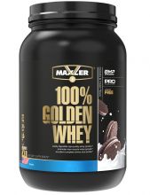 Сывороточный протеин 100% GOLDEN WHEY Pro 2 lb 907 г Maxler Печенье-крем