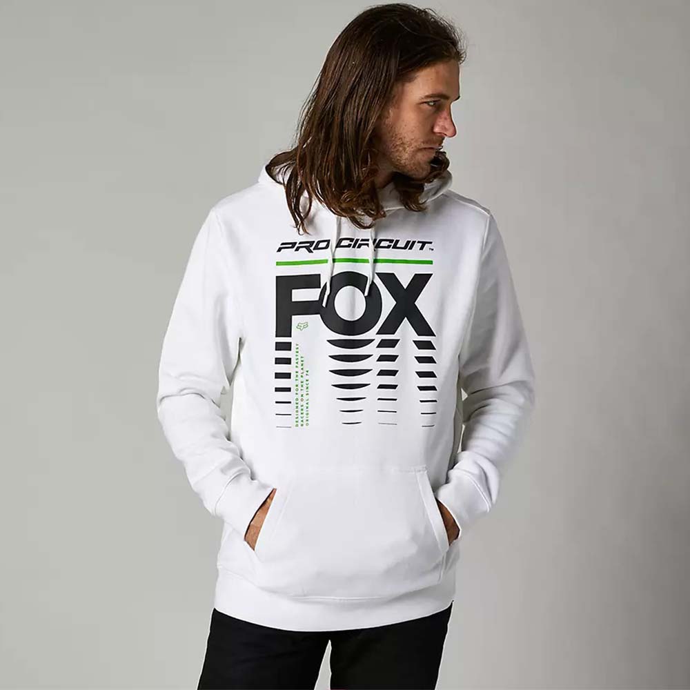 Fox Pro Circuit Po Fleece White толстовка