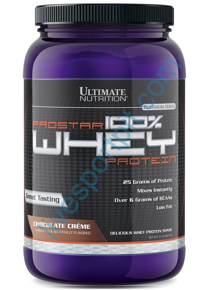 Сывороточный протеин Prostar Whey 907 г Ultimate Nutrition Шоколадный крем