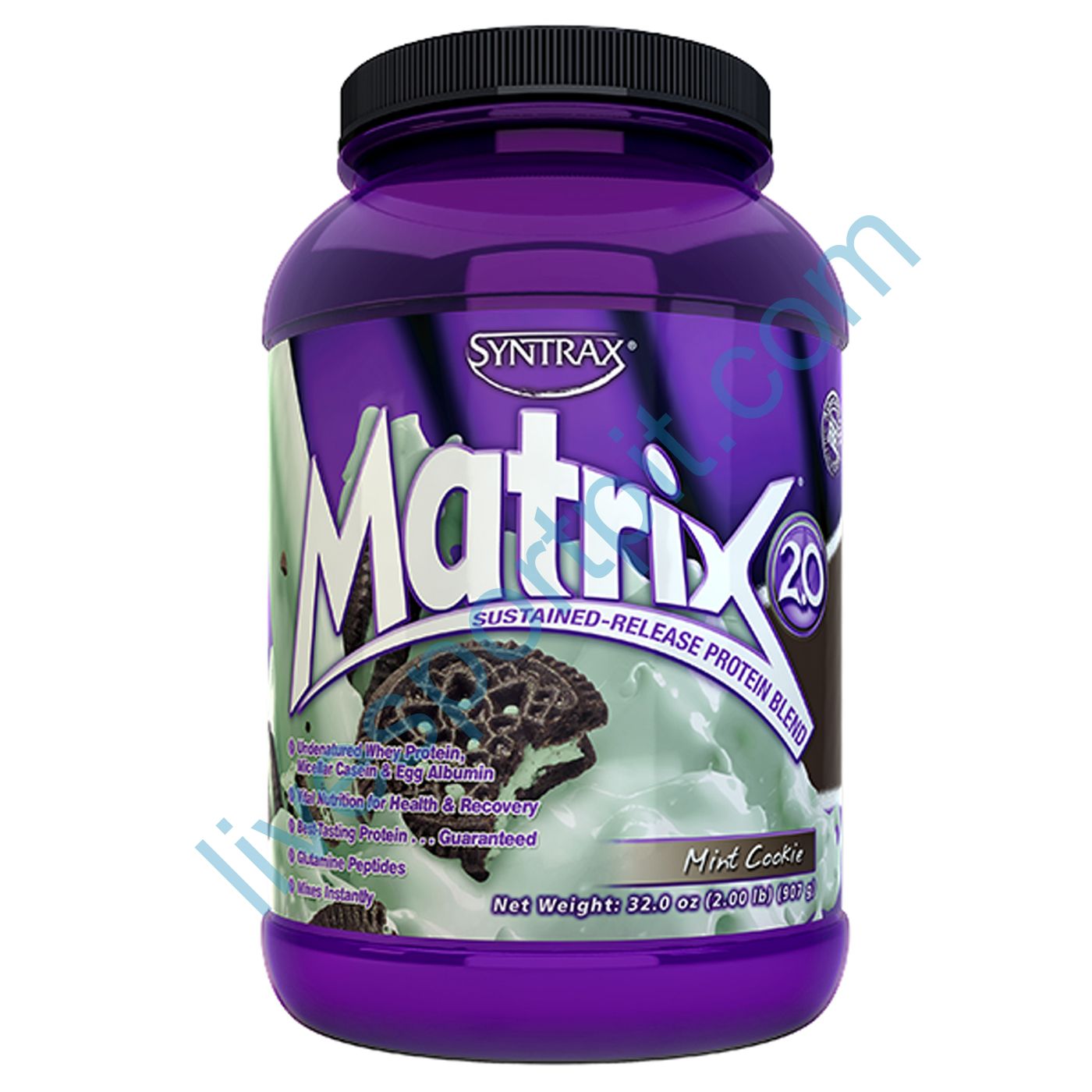 Многокомпонентный протеин Matrix 907 г Syntrax Мятное печенье