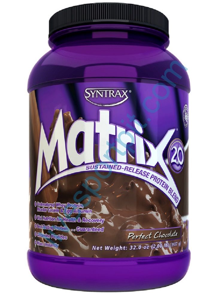Многокомпонентный протеин Matrix 907 г Syntrax Идеальный шоколад