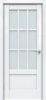 Межкомнатная Дверь Triadoors Царговая Gloss 649 ПО Белый Глянец со Стеклом Сатинат / Триадорс