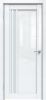 Межкомнатная Дверь Triadoors Царговая Gloss 608 ПО Белый Глянец со Стеклом Сатинат / Триадорс
