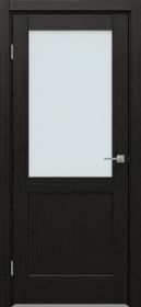 Межкомнатная Дверь Triadoors Царговая Luxury 597 ПО Тёмный Орех со Стеклом Сатинат / Триадорс